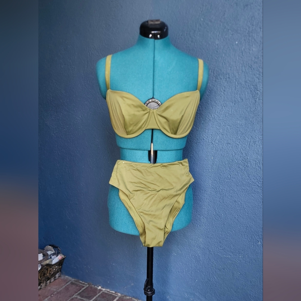 CUUP Green Bikini Set